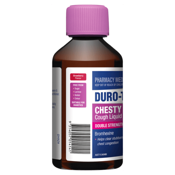COMING SOON: DURO-TUSS Chesty Cough Liquid Double Strength