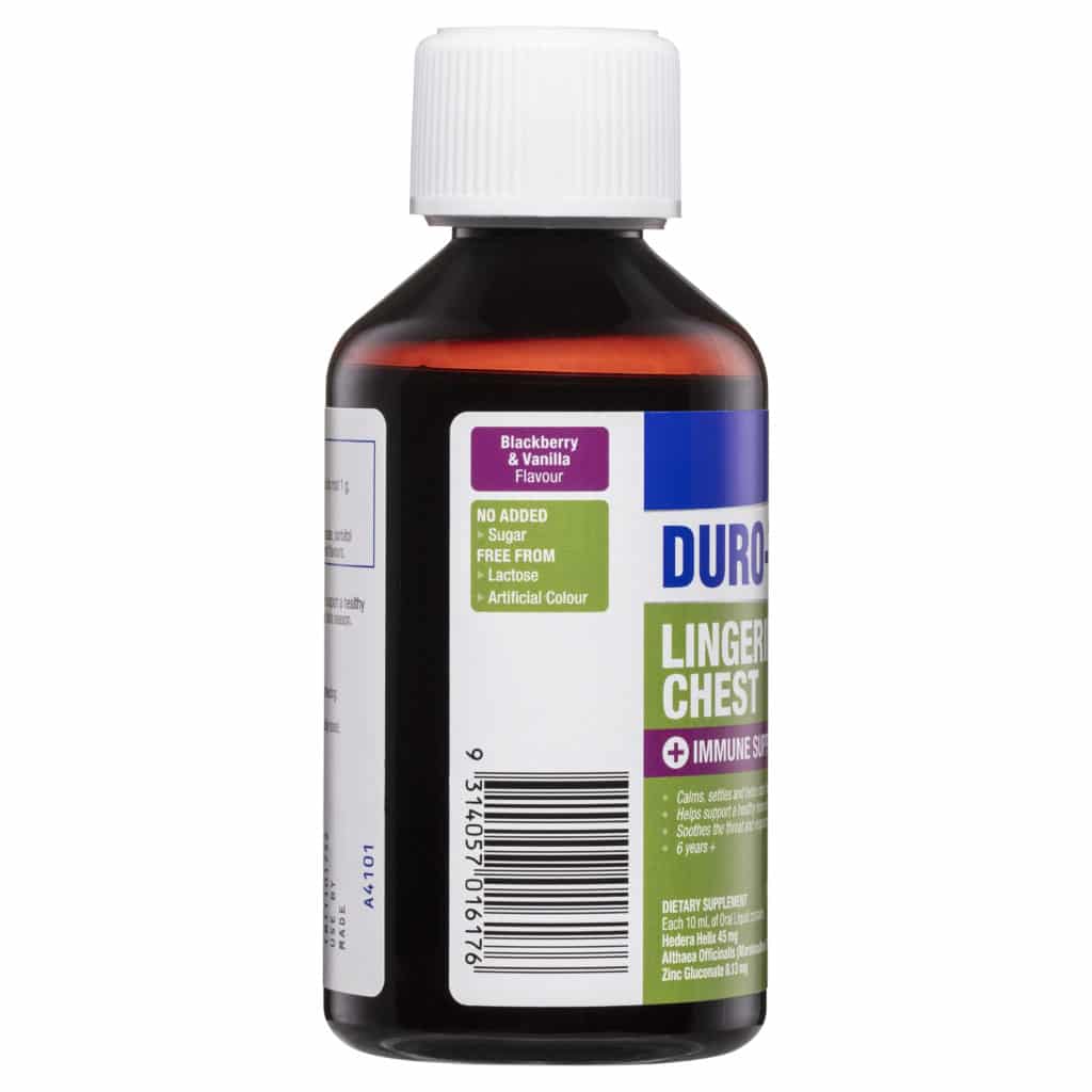 DURO-TUSS Lingering Chest Liquid + Immune Support