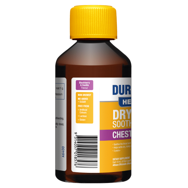 DURO-TUSS HERBALS DRY SOOTHING CHEST SUPPORT 200mL